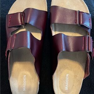 Men's Burgundy Sandals